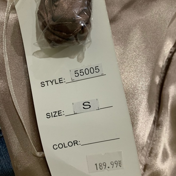 Fiesta- Light brown/ gold hand beaded embroidered - Picture 9 of 9